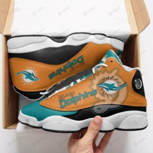 Miami Dolphins Football Jordan 13 Shoes
