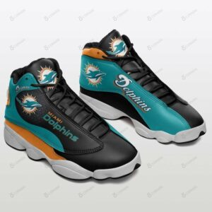 Limited edition Miami Dolphins Air Jordan 13 nike Shoes