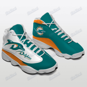 3D Miami Dolphins Air Jordan 13 Shoes Dttjd10013