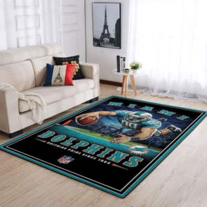 Miami Dolphins Living Room Area Rug Dttrug1702153