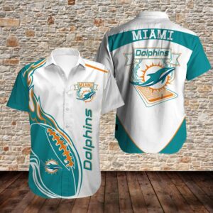 Miami Dolphins Hawaiian Shirt For Hot Fans
