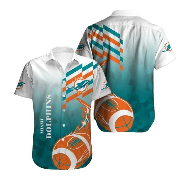 Miami Dolphins Limited Edition Hawaiian Shirt Ball Graphics