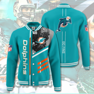 Note: Due to manual measurement, there will be an error of 1-3cm. Please be understanding. NFL Custom miami dolphins baseball Jacket hot trending 2023