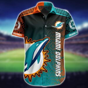 Beach shirt Miami Dolphins Tropical Hawaiian Shirt For Big Fan