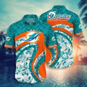 Custom NFL Miami Dolphins Hawaiian Shirt Limited Edition Gift