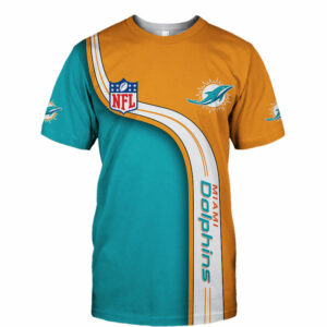 NFL Miami Dolphins 3D Shirt custom cheap new design
