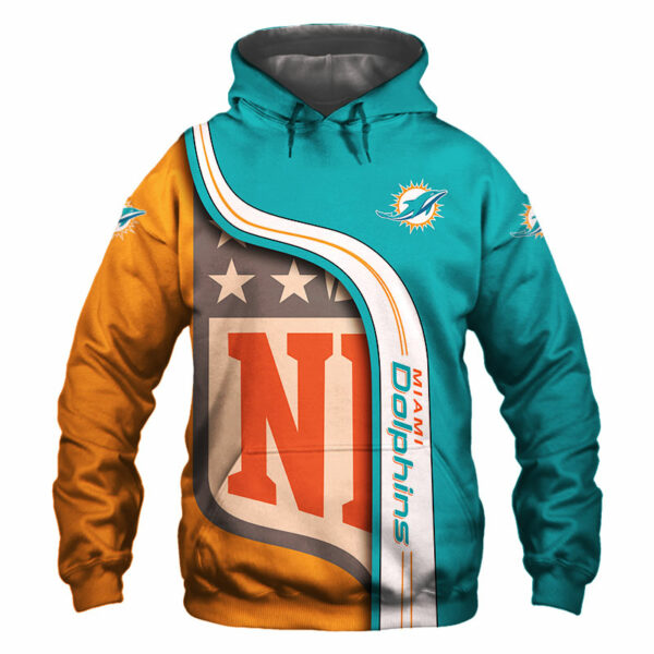 NFL Great Miami Dolphins 3D Hoodie Printed For Sale