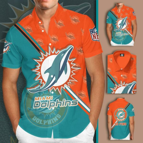 NFL Miami Dolphins Hawaiian Shirt hot trending for sale