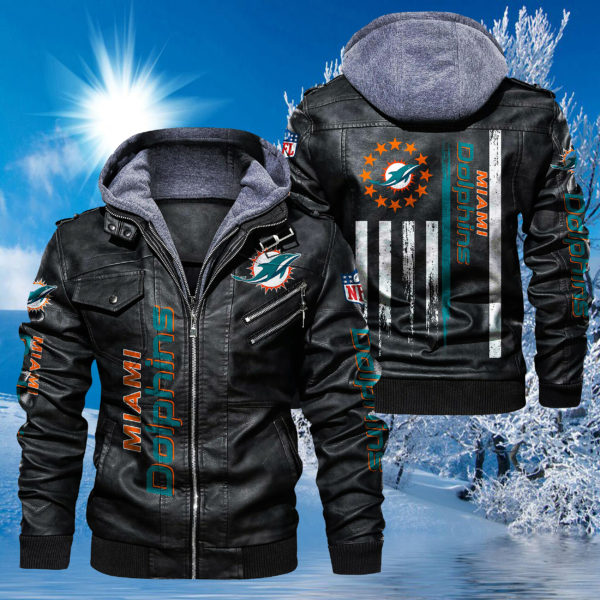 Custom Miami Dolphins letterman Jacket 3xl for sale