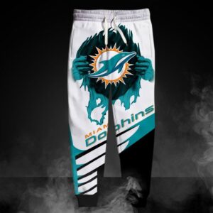 Miami Dolphins Sweatpants cool graphic for fan