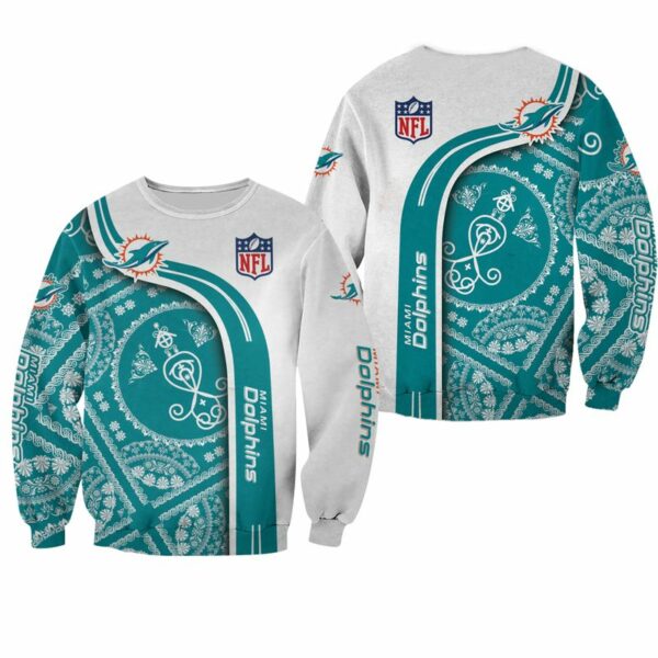 Vintage Miami Dolphins Sweatshirts youth on sale