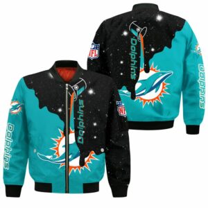 NFL Miami Dolphins Bomber Jacket 3D Limited Edition All Over Print