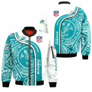 New Bomber Miami Dolphins starter Jacket for cheap