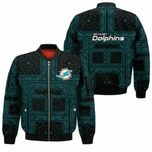 Classic Bomber Miami Dolphins Jacket new design for sale