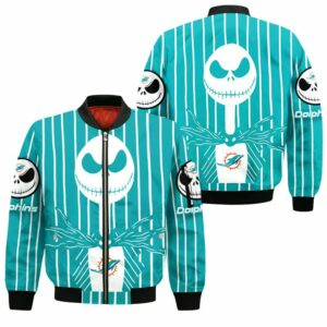 NFL new Miami Dolphins Bomber Jacket for cheap
