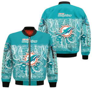 NFL Bomber Miami Dolphins Jacket Limited Edition for sale