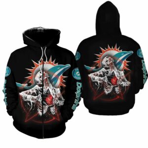 NFL Miami Dolphins Hoodie Limited Edition All Over Print