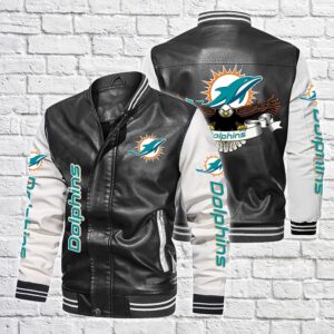 NFL Miami Dolphins leather jackets hot gift for fan