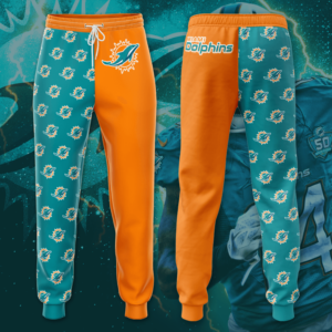 NFL Miami Dolphins Sweatpant 3D Printed Pocket