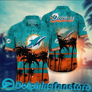 Miami Dolphins Hawaiian Shirts