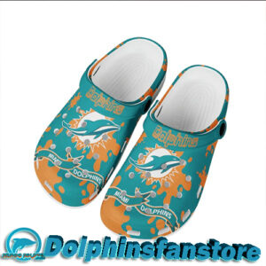 New Miami Dolphins 3D Crocs hot trending 2023