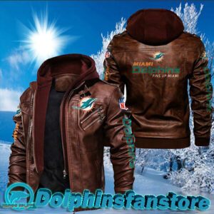 Miami Dolphins Leather Jackets
