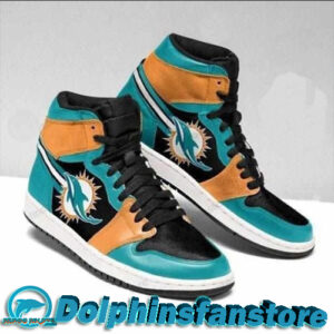 NFL New Miami Dolphins Classic design high top JD1 for sale
