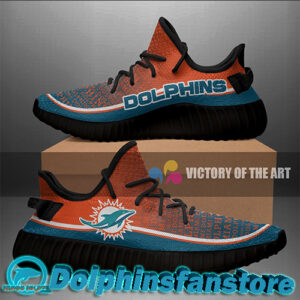 Miami Dolphins Black sole yeezys 3D Limited edition