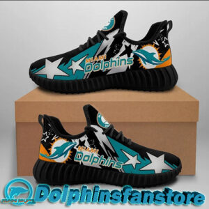 Miami Dolphins Shoes Customize Sneakers Reze Style no1 Yeezy Shoes for women/men