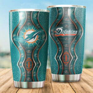 Miami Dolphins simple graphics Tumbler for sale